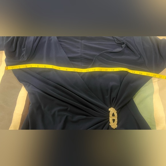 Ralph Lauren Deep Blue Long Sleeve Dress - Picture 6 of 7